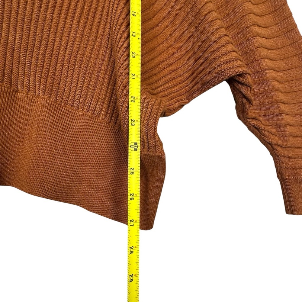 Anthropologie Rust Crew Neck Sweater - Picture 5 of 8